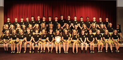 Choral Shield Winners 2025 - Greig House !